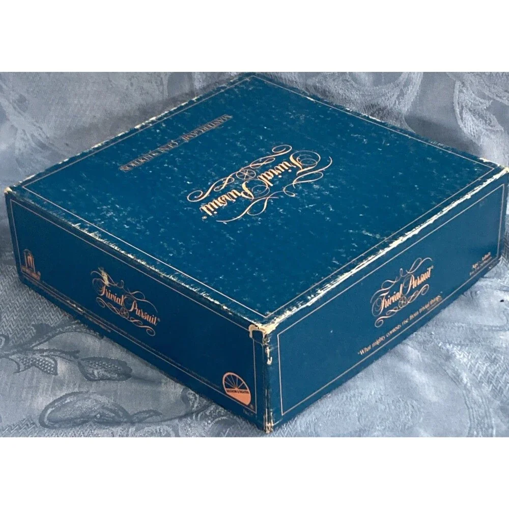 Trivial Pursuit Master Board Game Genus Edition (Vintage 1981 Original)